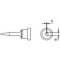 Weller - lt 1SA Lötspitze Spitzen-Länge 15 mm Inhalt 1 St. Weller - lt 1SA Lötspitze Spitzen-Länge 15 mm Inhalt 1 St. von Weller