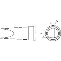 Weller - lht-e Lötspitze Flachform Spitzen-Größe 6.7 mm Inhalt 1 St. von Weller