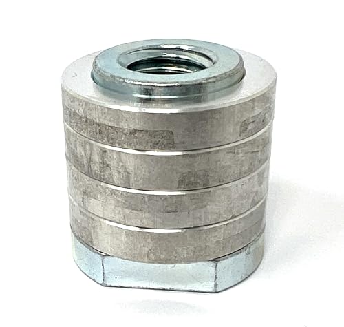 WELLERWERZEUGE I Nutfräsadapter M14 für Winkelschleifer bis 24mm Nutbreite Nutmaschinen-Adapter Mauernutfräse von Wellerwerkzeuge