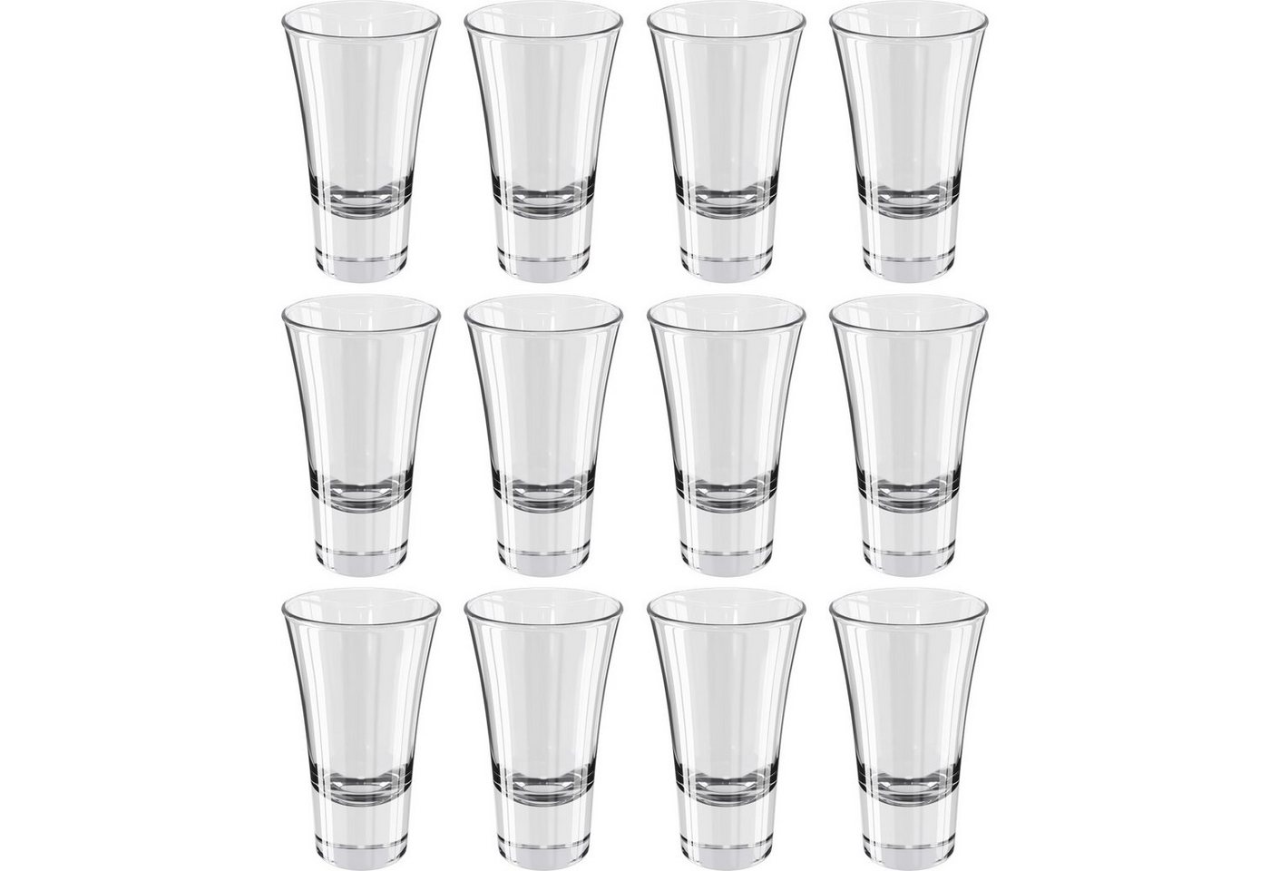 Wellgro Glas Wellgro 5,7cl Schnapsgläser - 5,2 x 8,8 cm - Shotgläser von Wellgro