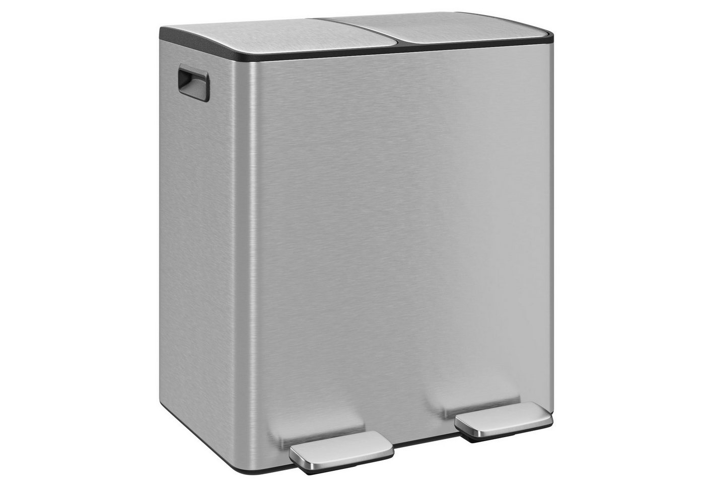 Wellgro Mülleimer Edelstahl Tretmülleimer 2x20L Fußpedale Absenkautomatik Wellgro Mülleimer Edelstahl Tretmülleimer 2x20L Fußpedale Absenkautomatik von Wellgro