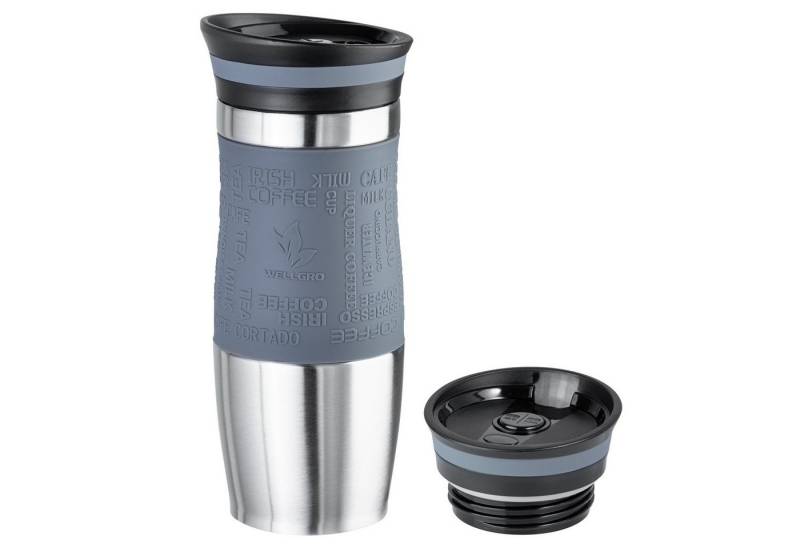 Wellgro Thermobecher Thermobecher 400 ml inklusive 1 Extradeckel Wellgro Thermobecher Thermobecher 400 ml inklusive 1 Extradeckel von Wellgro