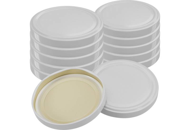 Wellgro Vorratsglas Einmachdeckel TO 82 - Twist-Off-Deckel, (50-tlg) von Wellgro