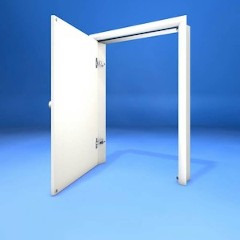 Wellhöfer Kniestocktüre 1flgl. 3-seitig 70 x 80 cm DIN Rechts von Wellhoefer