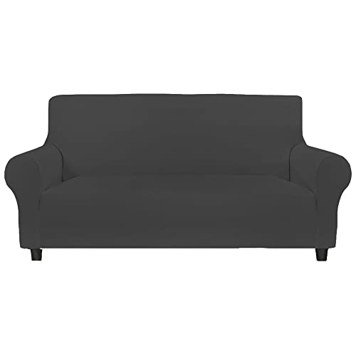 Schmutzabweisender, elastischer Sofabezug für 3-Sitzer ALBA in Grau von WELL HOME MOBILIARIO & DECORACIÓN