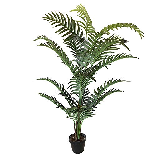 Wellhome Künstlicher Areca 105 cm Höhe mit Blumentopf von WELL HOME MOBILIARIO & DECORACIÓN