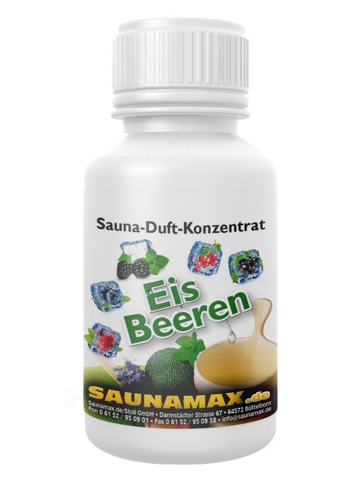 Wellnessmax Aufgusskonzentrat Premium Hausaufguss Konzentrat, Eis Beeren von Wellnessmax