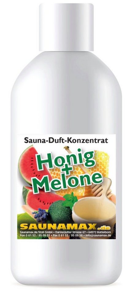Wellnessmax Aufgusskonzentrat Premium Hausaufguss Konzentrat, Honig + Melone von Wellnessmax