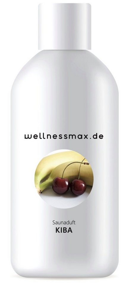 Wellnessmax Aufgusskonzentrat Premium Hausaufguss Konzentrat, Kirsche Banane von Wellnessmax