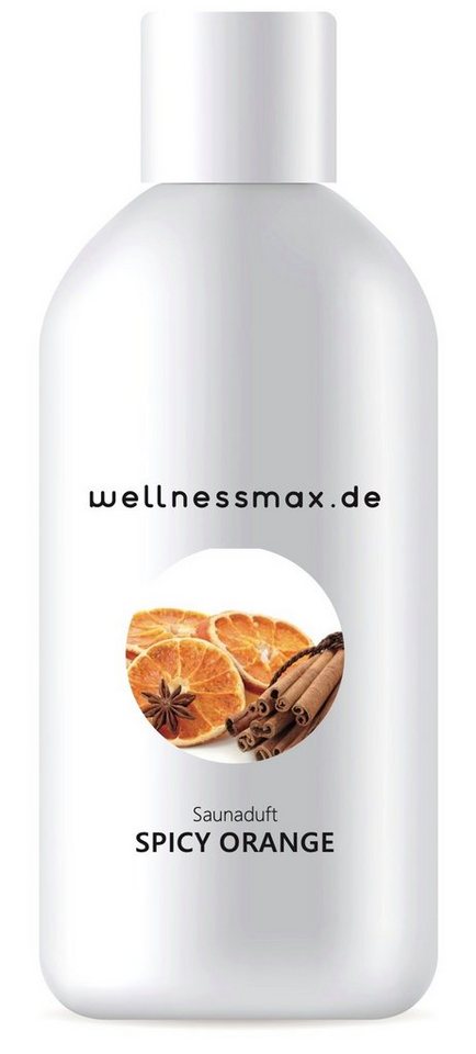 Wellnessmax Aufgusskonzentrat Premium Hausaufguss Konzentrat, Spicy Orange von Wellnessmax