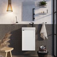 welltime Badmöbel-Set "Badmöbel-Set Gesa, Schrank mit Waschbecken und Spiegel, wandhängend" welltime Badmöbel-Set "Badmöbel-Set Gesa, Schrank mit Waschbecken und Spiegel, wandhängend" von Welltime