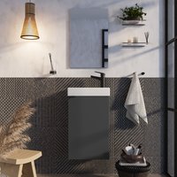 welltime Badmöbel-Set "Badmöbel-Set Gesa, Schrank mit Waschbecken und Spiegel, wandhängend" welltime Badmöbel-Set "Badmöbel-Set Gesa, Schrank mit Waschbecken und Spiegel, wandhängend" von Welltime