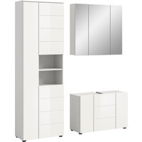 welltime Badmöbel-Set "Biel, Höhe 190 cm, Hochschrank, Unterschrank, Spiegelschrank" 3 Stk. tlg. welltime Badmöbel-Set "Biel, Höhe 190 cm, Hochschrank, Unterschrank, Spiegelschrank" 3 Stk. tlg. von Welltime