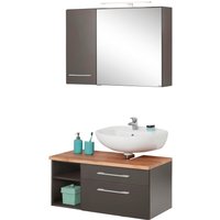 welltime Badmöbel-Set "Davos" 3 Stk. tlg. von Welltime