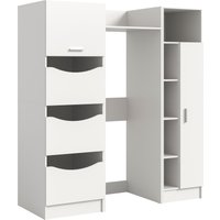 welltime Badmöbel-Set "FALAS, TOPSELLER, 3-teilig, Hauswirtschaftsraum Set, Breite 176 cm" Set, 1x Wäscheschrank, 1x Waschmaschinenumbauschrank, 1x Mehrzweckschrank, 3 Stk. tlg. von Welltime