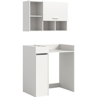 welltime Badmöbel-Set "FALAS, TOPSELLER, 3-teilig, Hauswirtschaftsraum Set, Breite 95 cm" Set, bestehend aus: Waschmaschinenumbauschrank, Standregal & Hängeschrank, 3 Stk. tlg. welltime Badmöbel-Set "FALAS, TOPSELLER, 3-teilig, Hauswirtschaftsraum Set, Breite 95 cm" Set, bestehend aus: Waschmaschinenumbauschrank, Standregal & Hängeschrank, 3 Stk. tlg. von Welltime