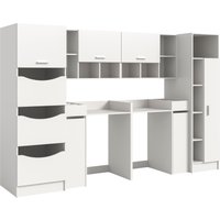 welltime Badmöbel-Set "FALAS, TOPSELLER, 8-teilig, Hauswirtschaftsraum Set, Breite 300 cm" Set, Wäscheschrank, Hängeschrank,Standregal, Umbauschrank, Mehrzweckschrank, 8 Stk. tlg. welltime Badmöbel-Set "FALAS, TOPSELLER, 8-teilig, Hauswirtschaftsraum Set, Breite 300 cm" Set, Wäscheschrank, Hängeschrank,Standregal, Umbauschrank, Mehrzweckschrank, 8 Stk. tlg. von Welltime