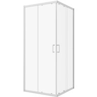 welltime Eckdusche "New Trento" Extrahohe 195cm, verbessertes Rollensystem welltime Eckdusche "New Trento" Extrahohe 195cm, verbessertes Rollensystem von Welltime