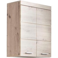 welltime Hängeschrank "Avena" Badschrank breit mit verstellbaren Böden - Maße (B/T/H) 73/23/77 cm von Welltime