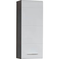 welltime Hängeschrank "Sovana" Badezimmerschrank mit 2 Fächern in Weiß - (B/T/H) 30/24/77 cm von Welltime