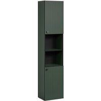 welltime Hochschrank "Amrum" 1 Stk. tlg. Badezimmerschrank mit und ohne Schublade - (B/T/H) 40-70/31/186 cm von Welltime