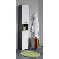 welltime Hochschrank "Sovana" Badezimmerschrank in Hochglanzoptik - (B/T/H) 30/31/182 cm von Welltime