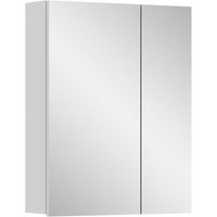 welltime Spiegelschrank "BIEL, TOPSELLER, Breite 60 cm, 2 Türen, 2 Einlegeböden, 3 Fächer" 1 Stk. tlg. Badmöbel, Badschrank, Schrank, Wandschrank, Bad, Badezimmer von Welltime