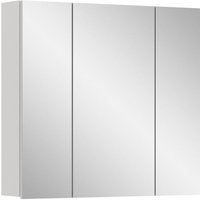welltime Spiegelschrank "BIEL, TOPSELLER, Breite 82 cm, 3 Türen, 6 Einlegeböden, 9 Fächer" 1 Stk. tlg. Badmöbel, Badschrank, Schrank, Wandschrank, Bad, Badezimmer welltime Spiegelschrank "BIEL, TOPSELLER, Breite 82 cm, 3 Türen, 6 Einlegeböden, 9 Fächer" 1 Stk. tlg. Badmöbel, Badschrank, Schrank, Wandschrank, Bad, Badezimmer von Welltime