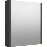 welltime Spiegelschrank "Urban", Türen mit Soft-Close-Funktion, mit 2 Glaseinlegeböden von Welltime