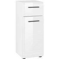 welltime Unterschrank "Sovana" Kommode mit 1 Tür & 1 Schublade - (B/T/H) 30/31/79 cm von Welltime