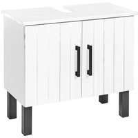 welltime Waschbeckenunterschrank "Mary" Badmöbel im Landhaus-Stil, Breite 60 cm, aus Massivholz welltime Waschbeckenunterschrank "Mary" Badmöbel im Landhaus-Stil, Breite 60 cm, aus Massivholz von Welltime