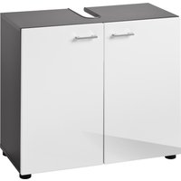 welltime Waschbeckenunterschrank "Tias" Waschbeckenunterschrank mit 2 Türen - (B/T/H) 72/35/63 cm von Welltime