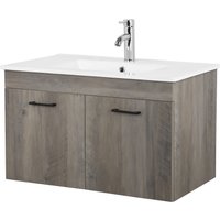 welltime Waschtisch "Florenz, Breite 60cm, 2 Tür, 2 Fächer, MDF-Front" Komplett-Set, Waschplatz mit 2 Türen,in verschiedenen Farben erhältlich, Badmöbel welltime Waschtisch "Florenz, Breite 60cm, 2 Tür, 2 Fächer, MDF-Front" Komplett-Set, Waschplatz mit 2 Türen,in verschiedenen Farben erhältlich, Badmöbel von Welltime