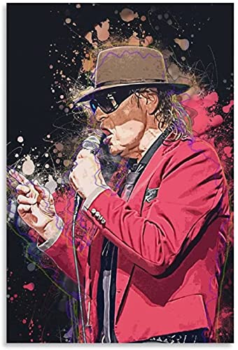 Welmini 5D Diamant Painting Set FüR Erwachsene Und Kinder Udo Lindenberg Canvas Art Poster DIY Diamond Painting Kristall Strass Diamant Stickerei GemäLde 11.8''x15.7''(30x40cm) Kein Rahmen von Welmini