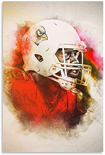 5d Diamond Painting Diamant Bilder FüR Erwachsene Und Kinder American-Football-Spieler Chandler Jones Star DIY Kreuzstich Arts Craft Kristall Strass Stickerei 11.8"x15.7"(30x40cm) Kein Rahmen von Welmini