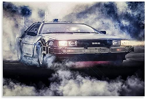 DIY 5d Diamant Malerei Kristall Strass Painting Autofilm Delorean Stickerei Bilder Kunst Handwerk FüR Erwachsene Und Kinder 11.8"x15.7"(30x40cm) Kein Rahmen von Welmini