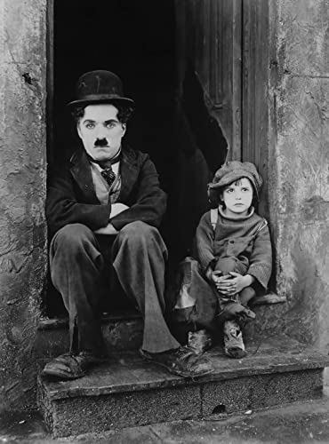 DIY 5d Diamant Malerei Kristall Strass Painting Charlie Chaplin, britischer Komiker und Foto Stickerei Bilder Kunst Handwerk FüR Erwachsene Und Kinder 15.7"x19.7"(40x50cm) Kein Rahmen von Welmini