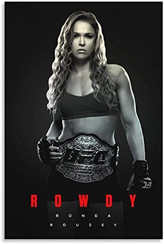 DIY Erwachsene Und Kinder Diamant Malerei Painting Kits Vollbohrer Sport UFC MMA Ronda Rousey Bild Modern 5d Strass Bild Kristall Kunsthandwerk 11.8"x15.7"(30x40cm) Kein Rahmen von Welmini