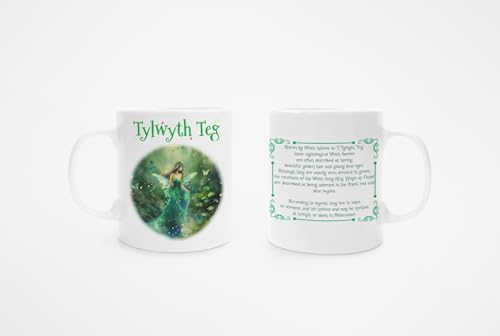 Tylwyth Teg Tasse mit walisischen Feen von Welsh High Street