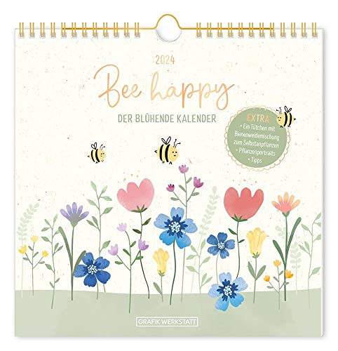 Bee Happy Wandkalender 2024 Bee Happy Wandkalender 2024 von Weltbild