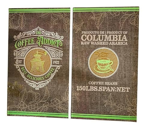 Herd-Abdeckplatten "Coffee Addict" - 2er-Set - Schneidebretter - Dekorativ - 30 x 52 x 0,5 cm von Weltbild