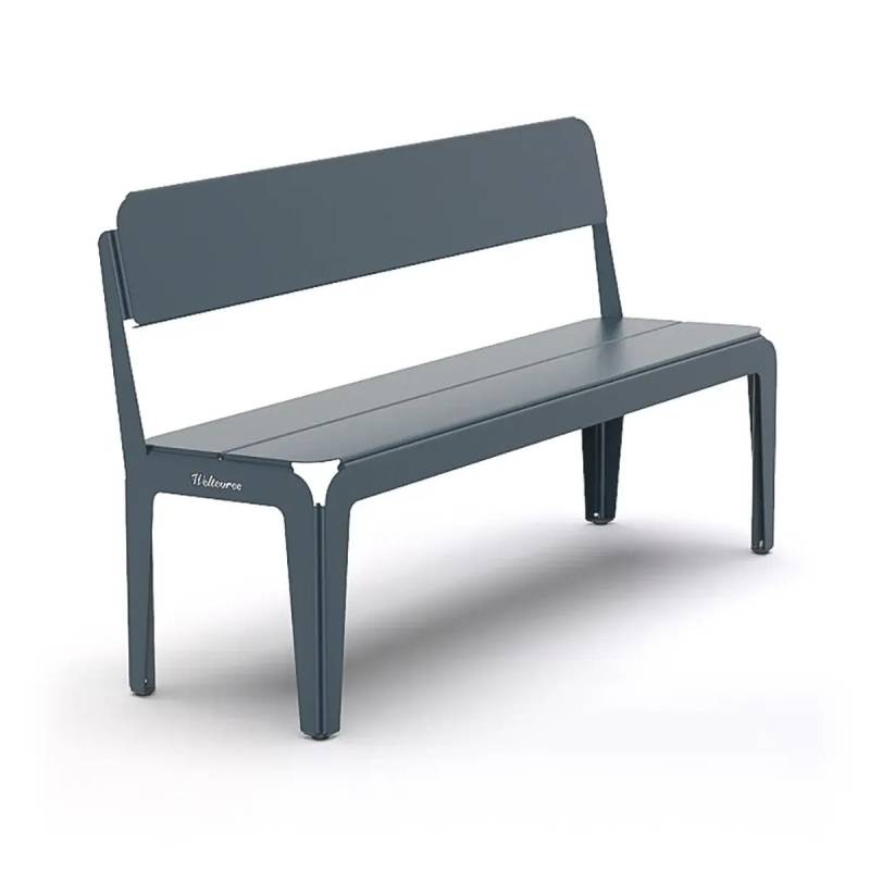 B-Ware Weltevree Bended Bench Bank Sitzmöbel Gartenbank Blaugrau Aluminium Outdoor B-Ware Weltevree Bended Bench Bank Sitzmöbel Gartenbank Blaugrau Aluminium Outdoor von Weltevree