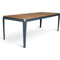 Weltevree - Bended Table Wood Outdoor, 220 cm, graublau von Weltevree