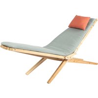 Weltevree - Woodlounger Outdoor inkl. Sitzpolster, Lärche von Weltevree