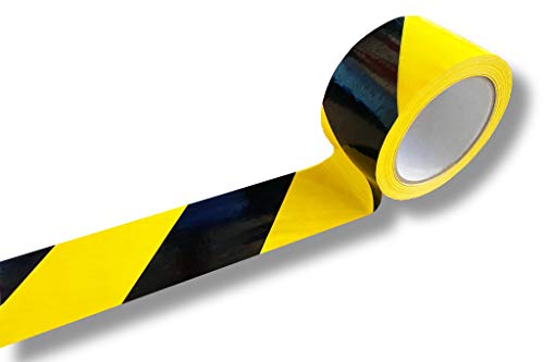 WeltiesSmartTools - Klebeband gelb/schwarz 50mm x 33m 1 Stück Absperrband in Signalfarben WeltiesSmartTools - Klebeband gelb/schwarz 50mm x 33m 1 Stück Absperrband in Signalfarben von WeltiesSmartTools