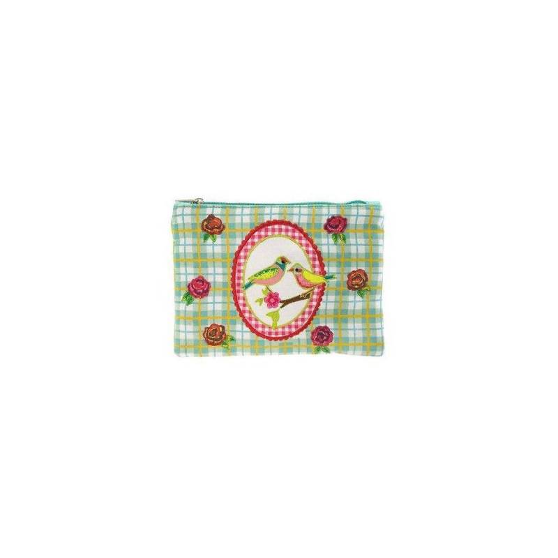 Wendekreis Kosmetiktasche Birds & Roses 41504370 von Wendekreis Berlin