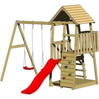 Wendi Toys Stelzenspielhaus Salamander natur B/H/L: ca. 340x270x290 cm Wendi Toys Stelzenspielhaus Salamander natur B/H/L: ca. 340x270x290 cm von Wendi Toys