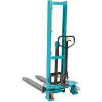 Hydraulik-Stapler Ameise® PSM 1.0 mit Schnellhub, Einfach-Mast, Hubhöhe 1.600 mm, Tragfähigkeit 1.000 kg von Ameise®