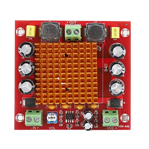 Wendry Leistungsverstärkerplatine, HW-446, einspurige 150-W-Ausgangsverstärkerplatine, Digitale Audio-Leistungsverstärkerplatine mit TPA3116DA-Chip, robust und langlebig von Wendry