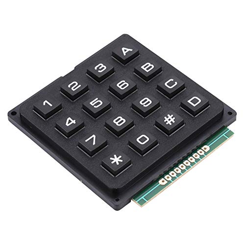 Wendry Ziffernblock, Tastaturmodule mit 16 Tasten, 4x4 Drucktasten, Nummernblock, externe Tastatur für MCU, tragbare Ziffernblockmodule von Wendry